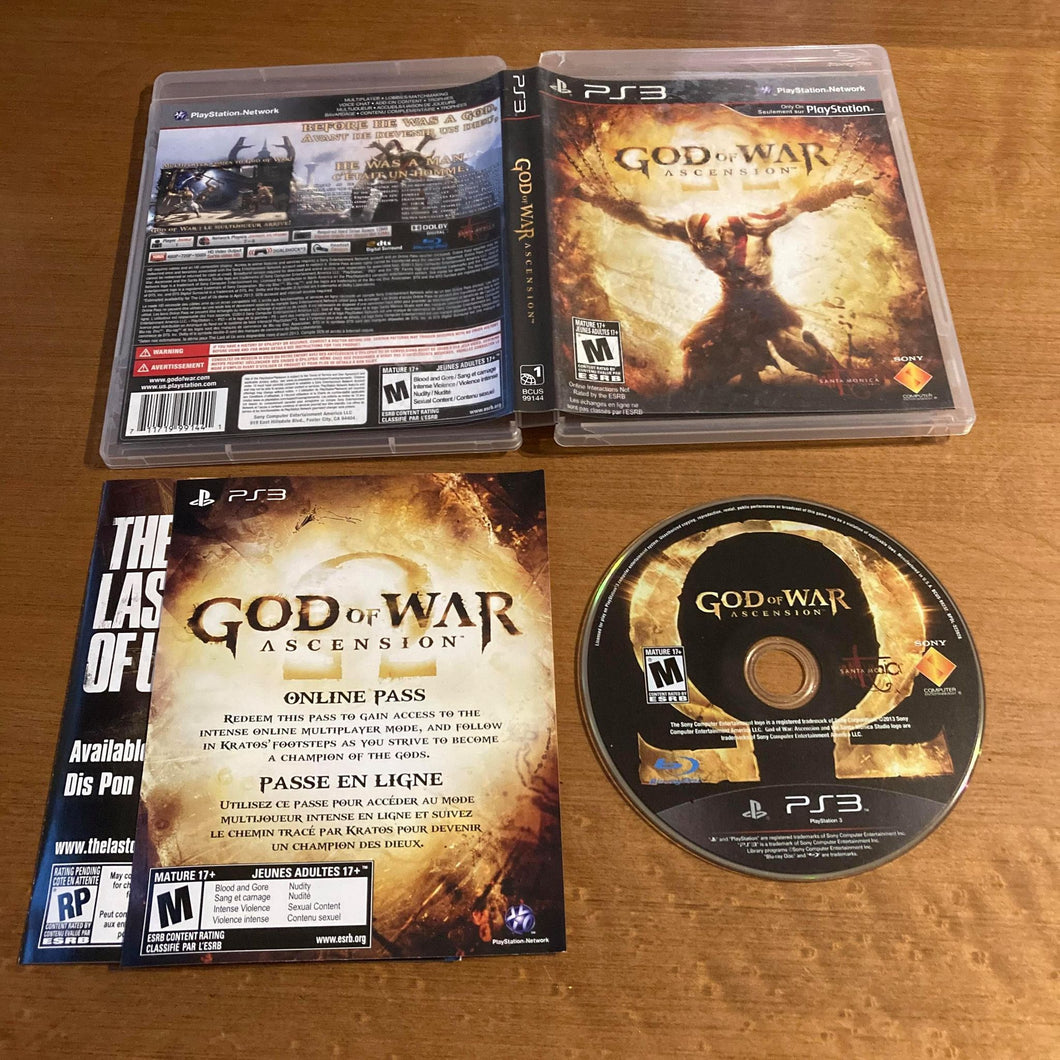 God Of War Ascension Playstation 3