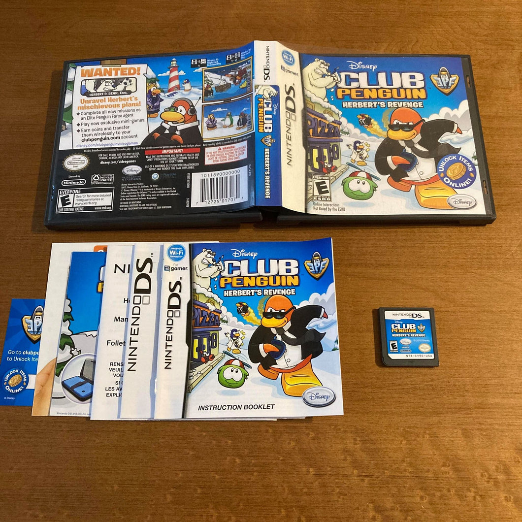 Club Penguin Elite Penguin Force: Herbert's Revenge Nintendo DS