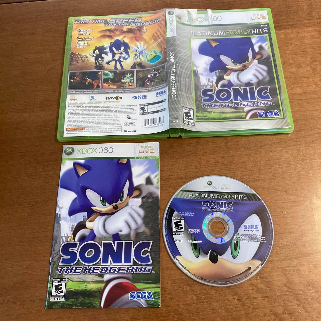 Sonic The Hedgehog [Platinum Hits] Xbox 360