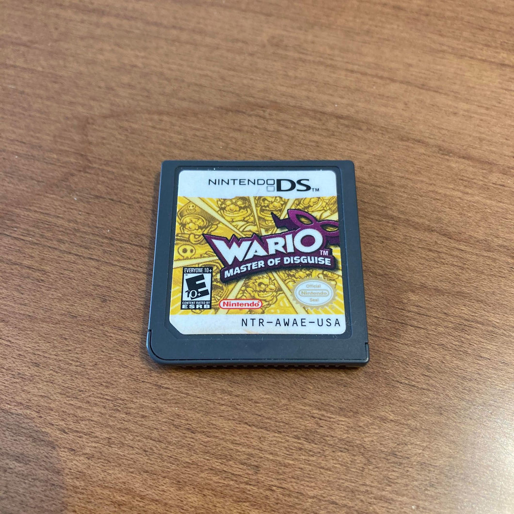 Wario Master Of Disguise Nintendo DS