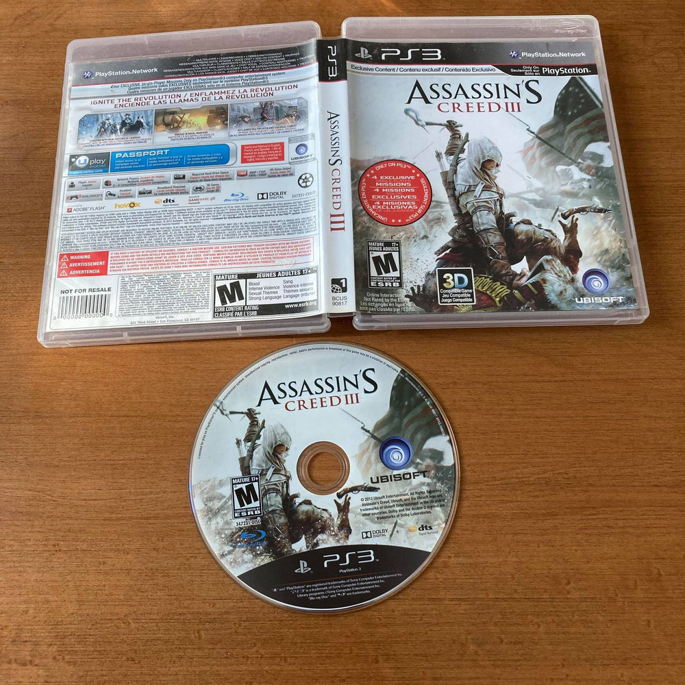 Assassin's Creed III Playstation 3