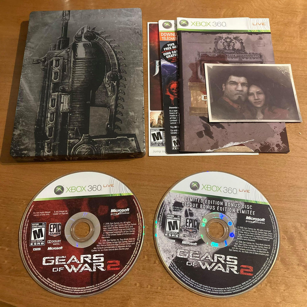 Gears Of War 2 [Limited Edition] (Steelbook) Xbox 360