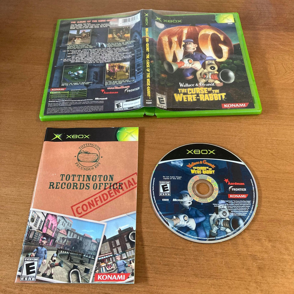 Wallace And Gromit Curse Of The Were Rabbit Xbox