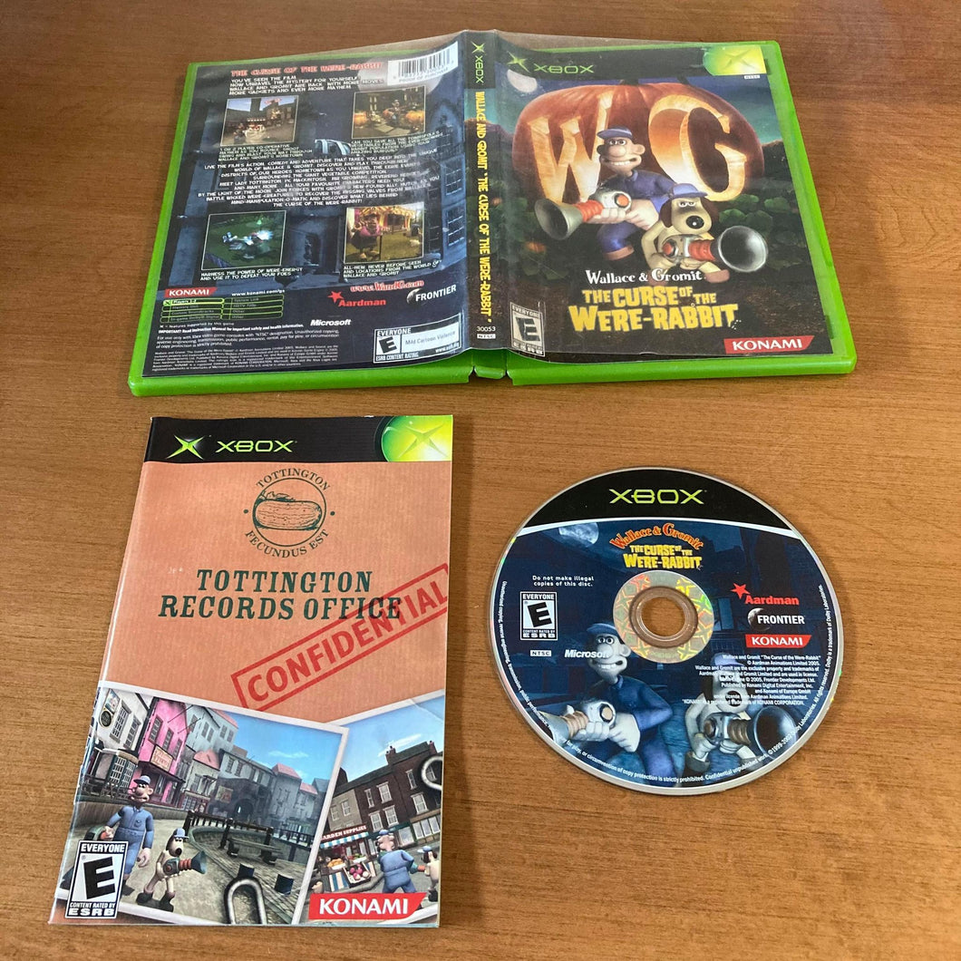 Wallace And Gromit Curse Of The Were Rabbit Xbox