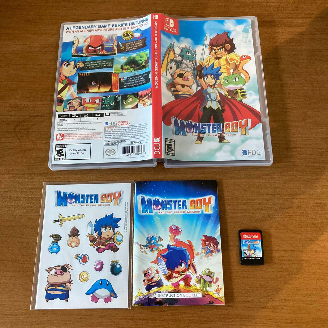 Monster Boy And The Cursed Kingdom Nintendo Switch