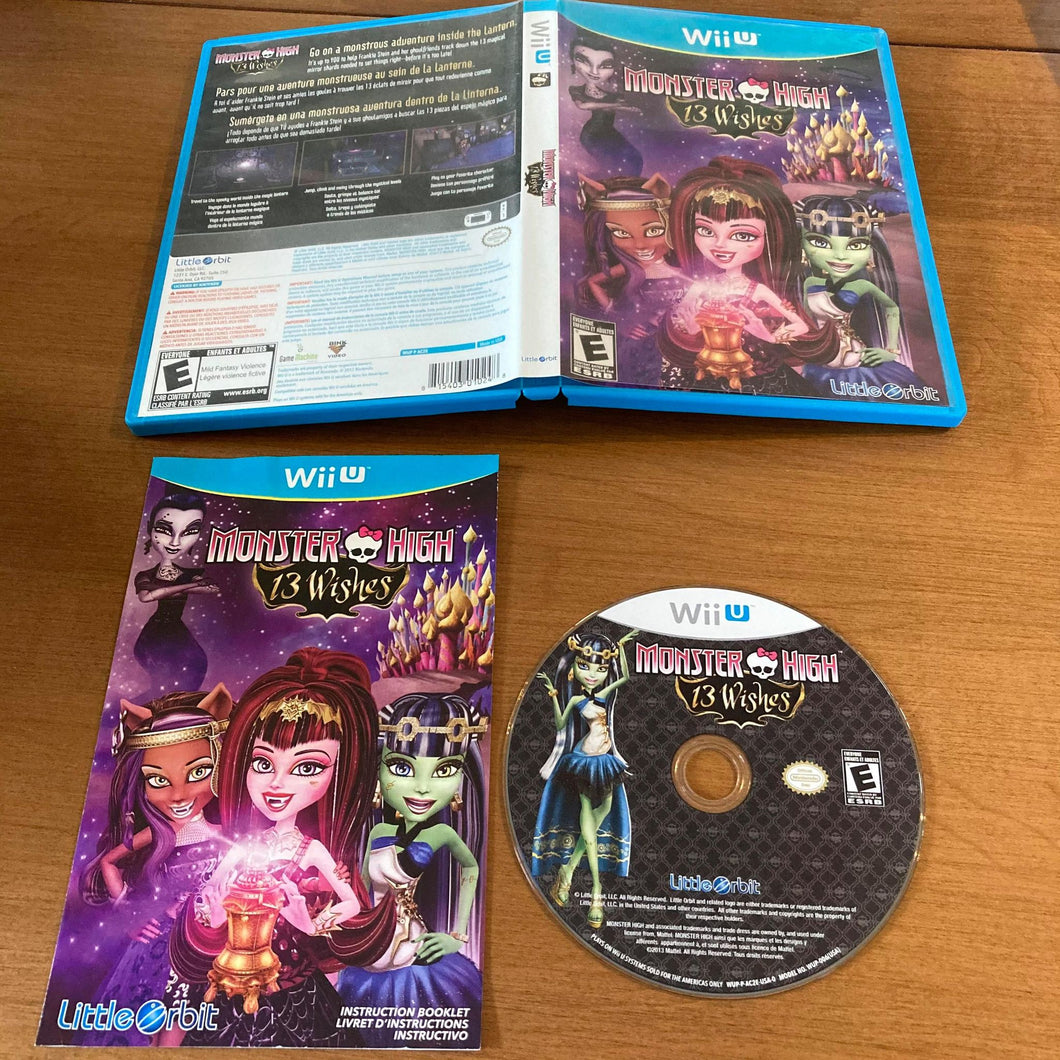 Monster High: 13 Wishes Wii U