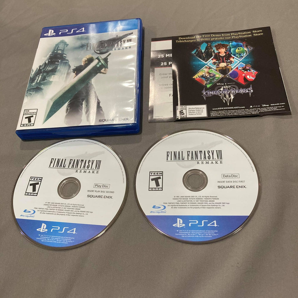 Final Fantasy VII Remake Playstation 4