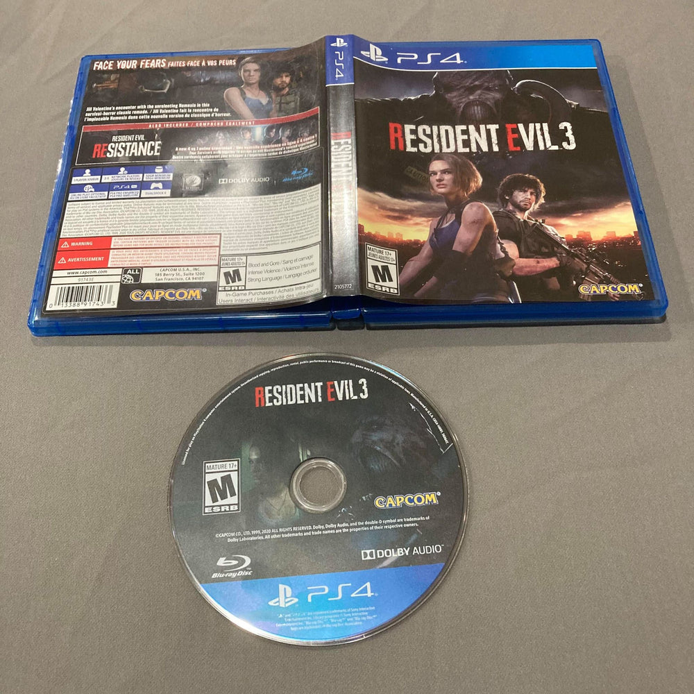 Resident Evil 3 Playstation 4