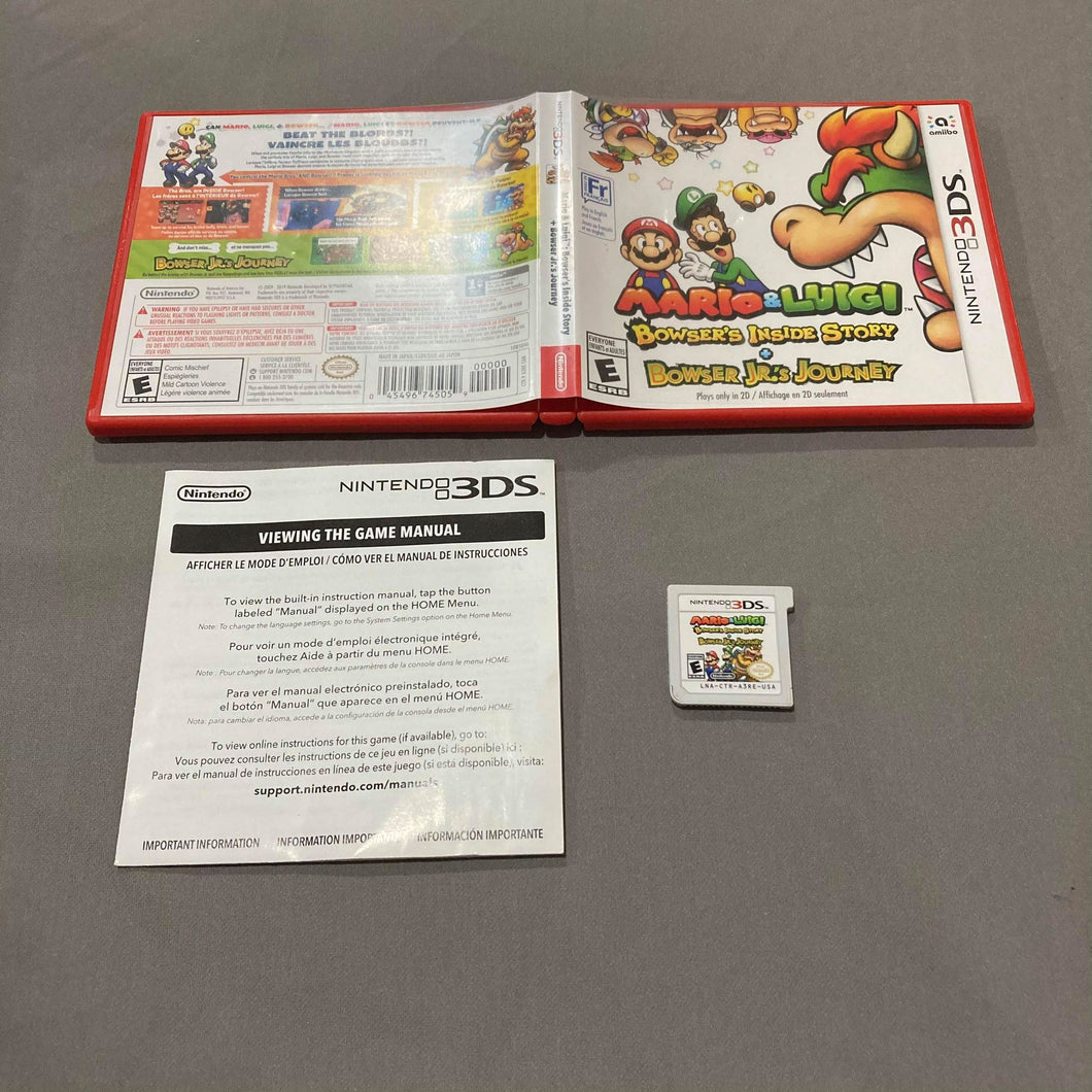 Mario & Luigi: Bowser's Inside Story + Bowser Jr's Journey Nintendo 3DS