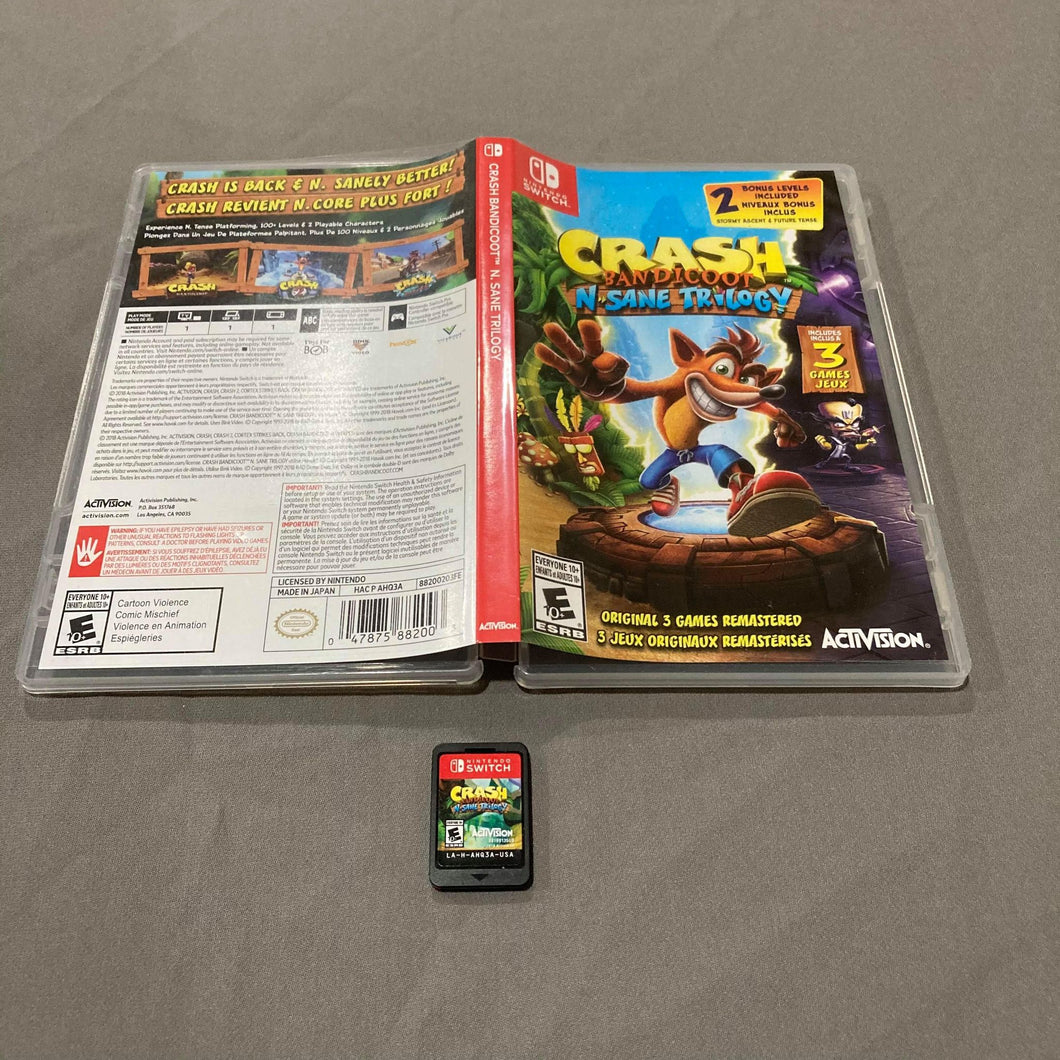 Crash Bandicoot N. Sane Trilogy Nintendo Switch