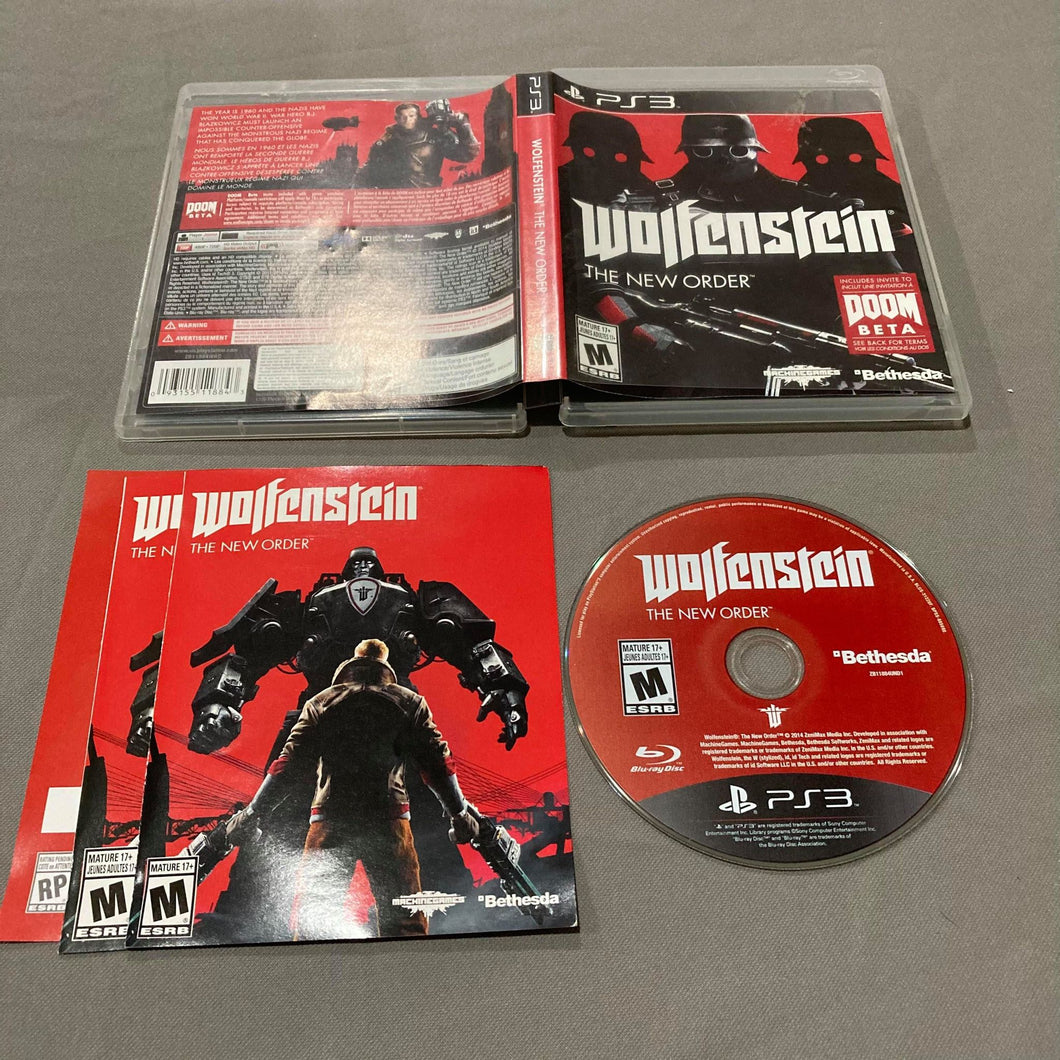 Wolfenstein: The New Order Playstation 3