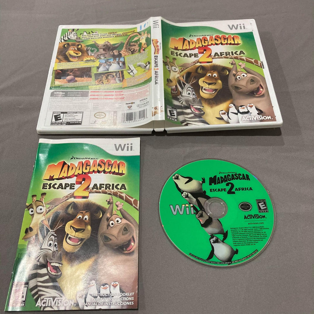 Madagascar Escape 2 Africa Wii
