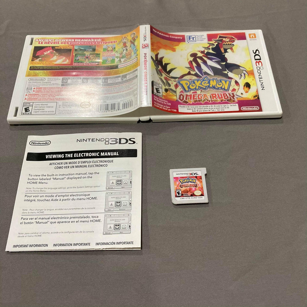 Pokemon Omega Ruby Nintendo 3DS