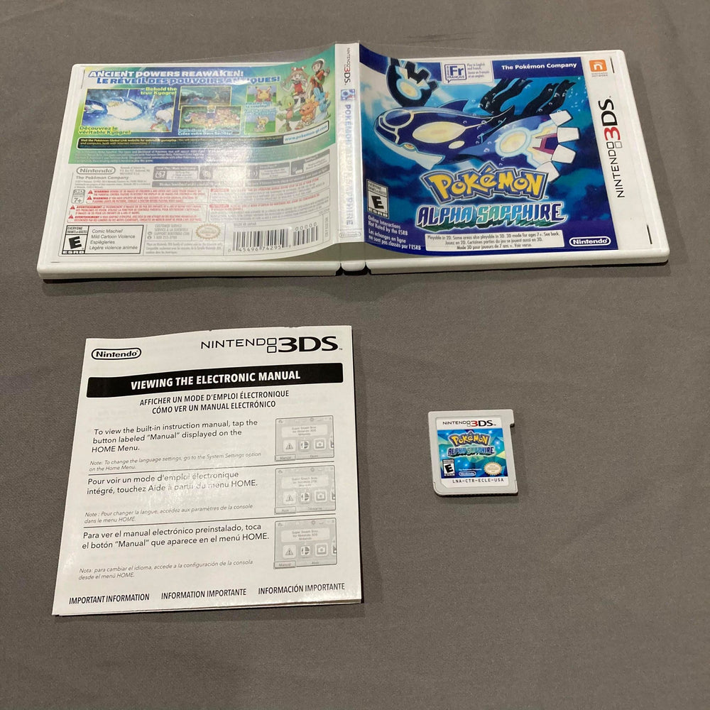 Pokemon Alpha Sapphire Nintendo 3DS