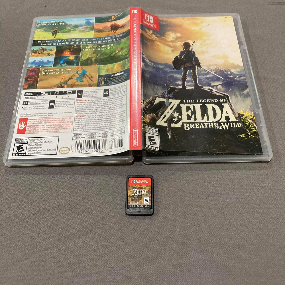 Zelda Breath Of The Wild Nintendo Switch