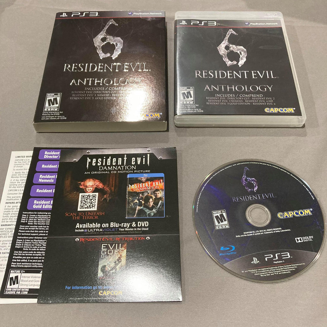 Resident Evil 6 Anthology Playstation 3
