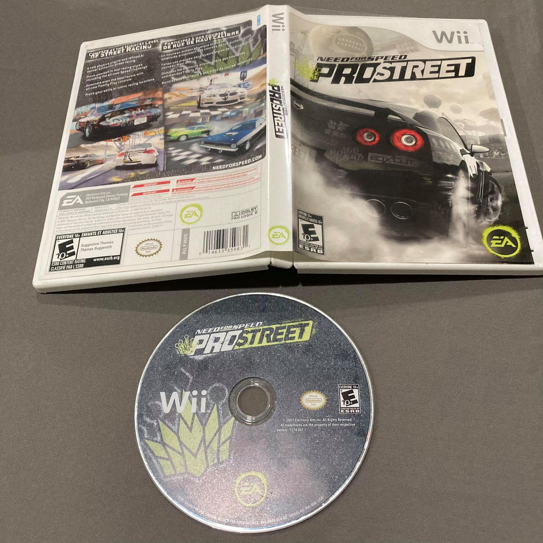 Need For Speed Prostreet Wii