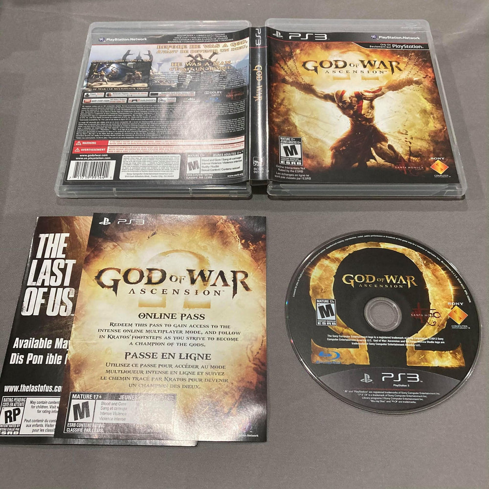 God Of War Ascension Playstation 3