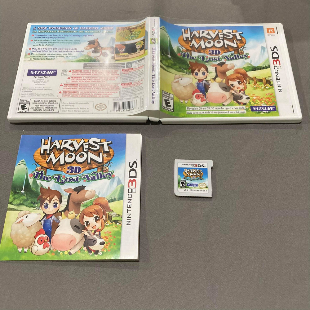 Harvest Moon 3D: The Lost Valley Nintendo 3DS