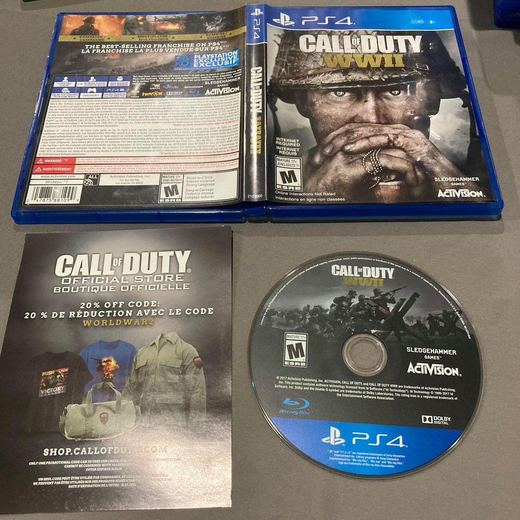 Call Of Duty WWII Playstation 4