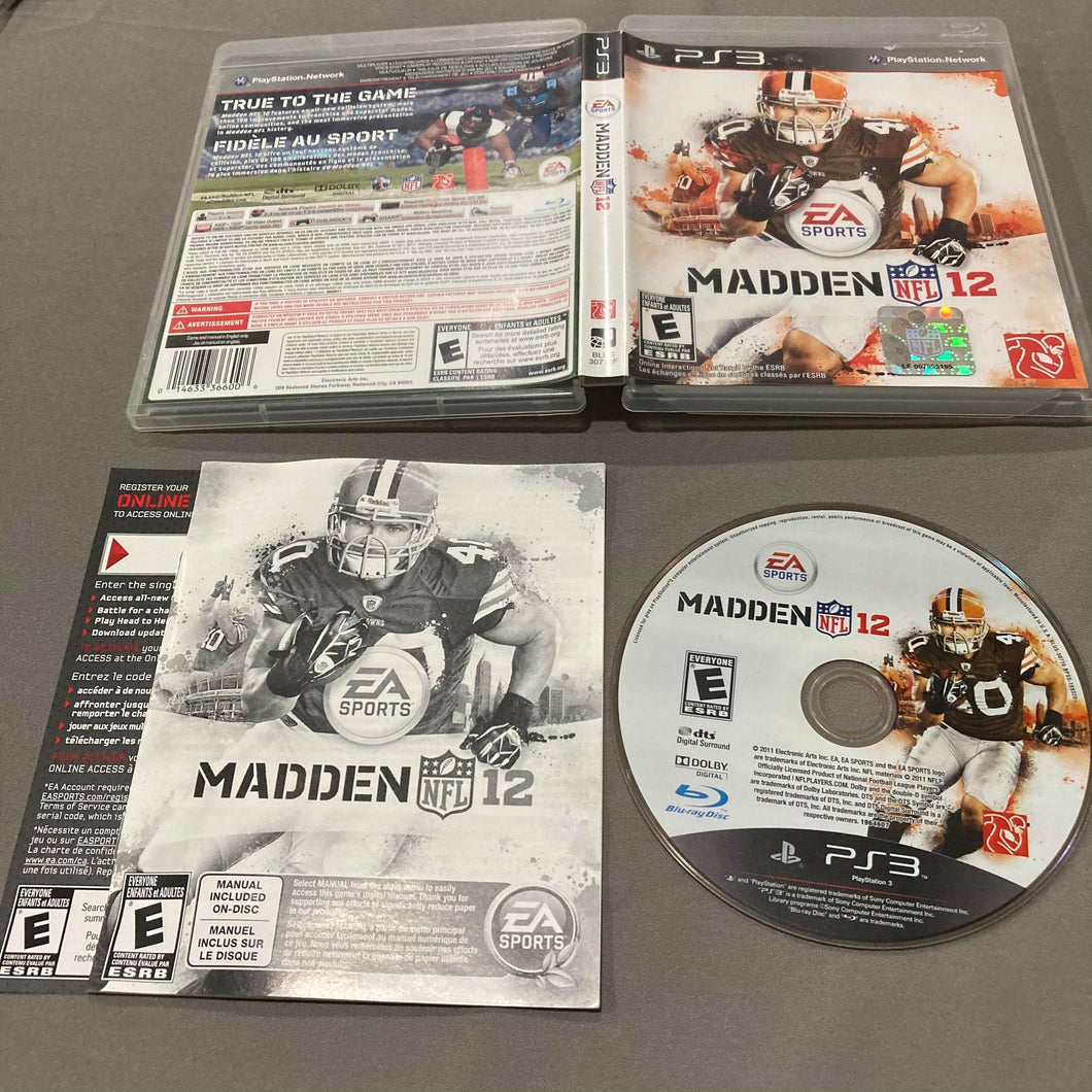 Madden NFL 12 Playstation 3