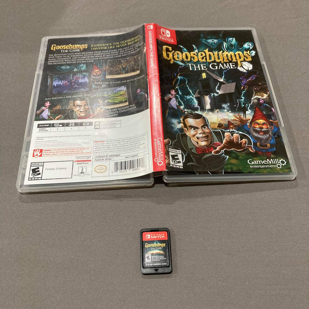 Goosebumps The Game Nintendo Switch