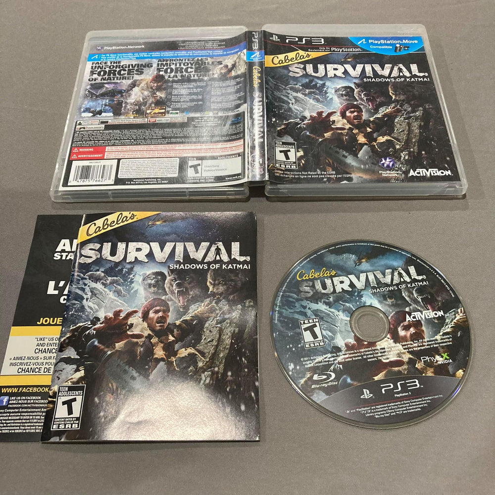 Cabela's Survival: Shadows Of Katmai Playstation 3