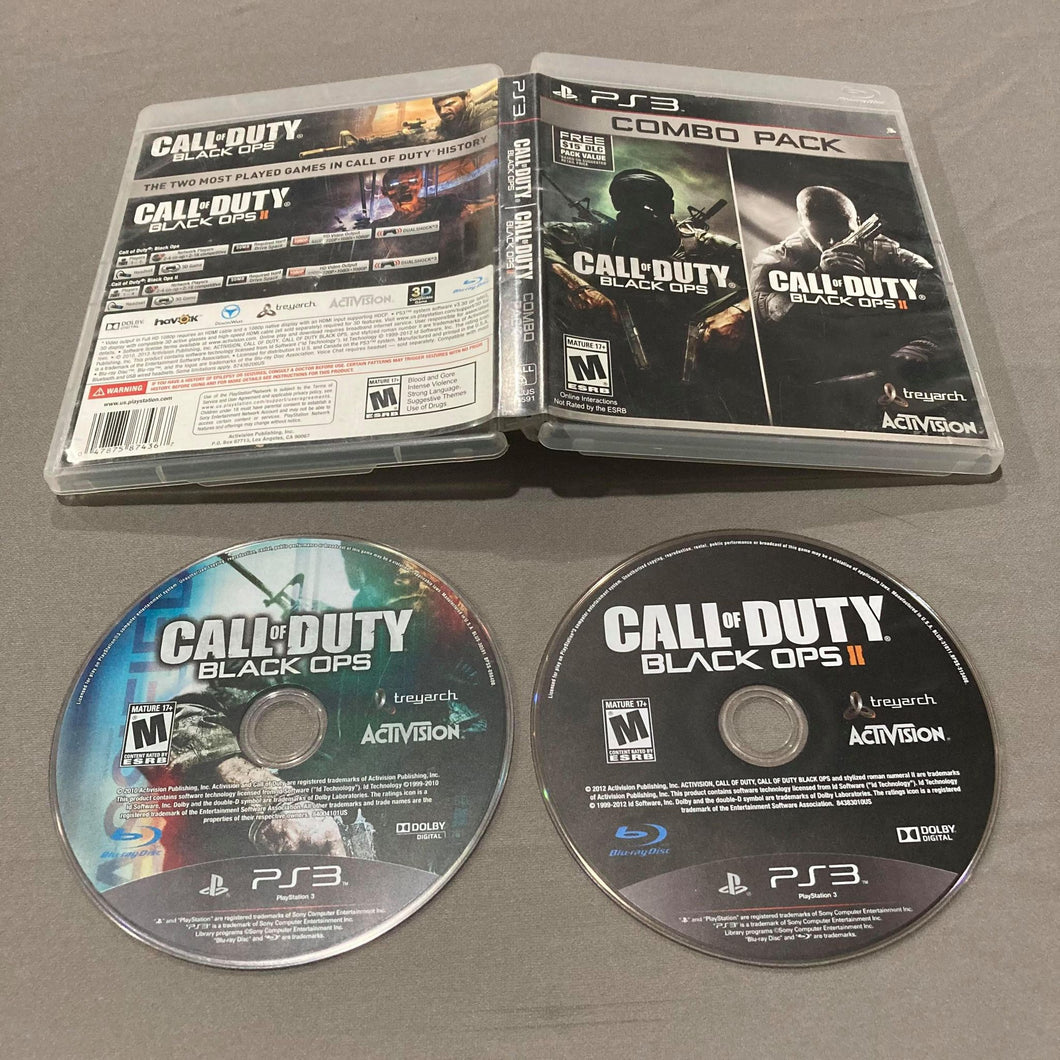 Call Of Duty Black Ops I And II Combo Pack Playstation 3