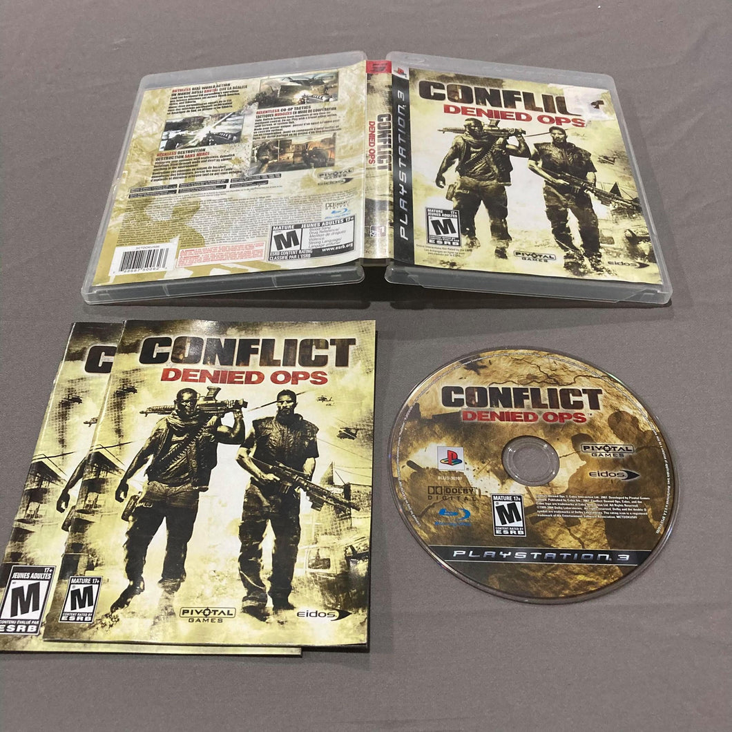 Conflict Denied Ops Playstation 3