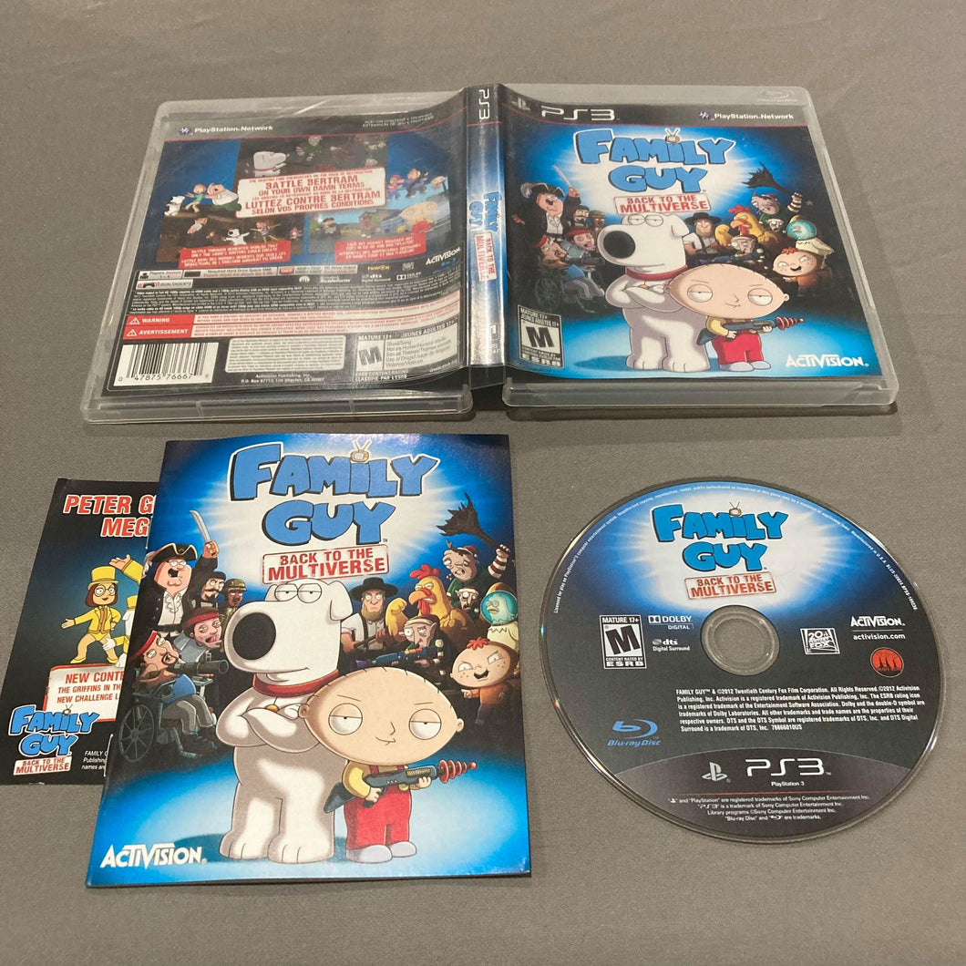 Family Guy: Back To The Multiverse Playstation 3