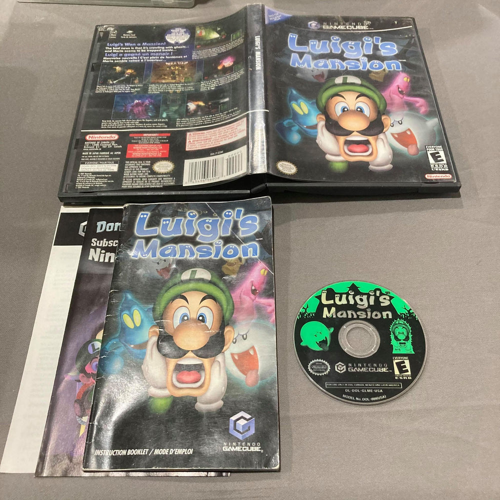 Luigi's Mansion Gamecube