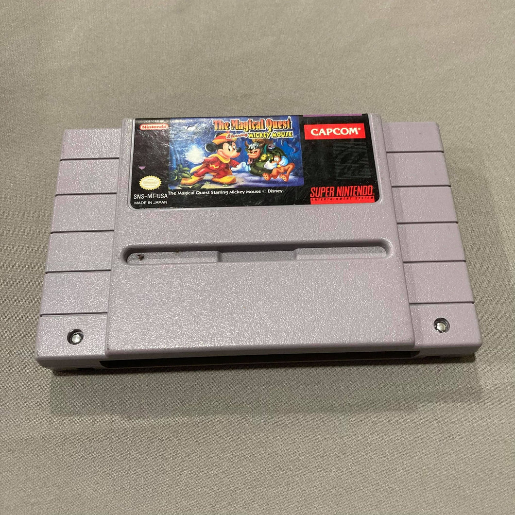 Magical Quest Starring Mickey Mouse Super Nintendo