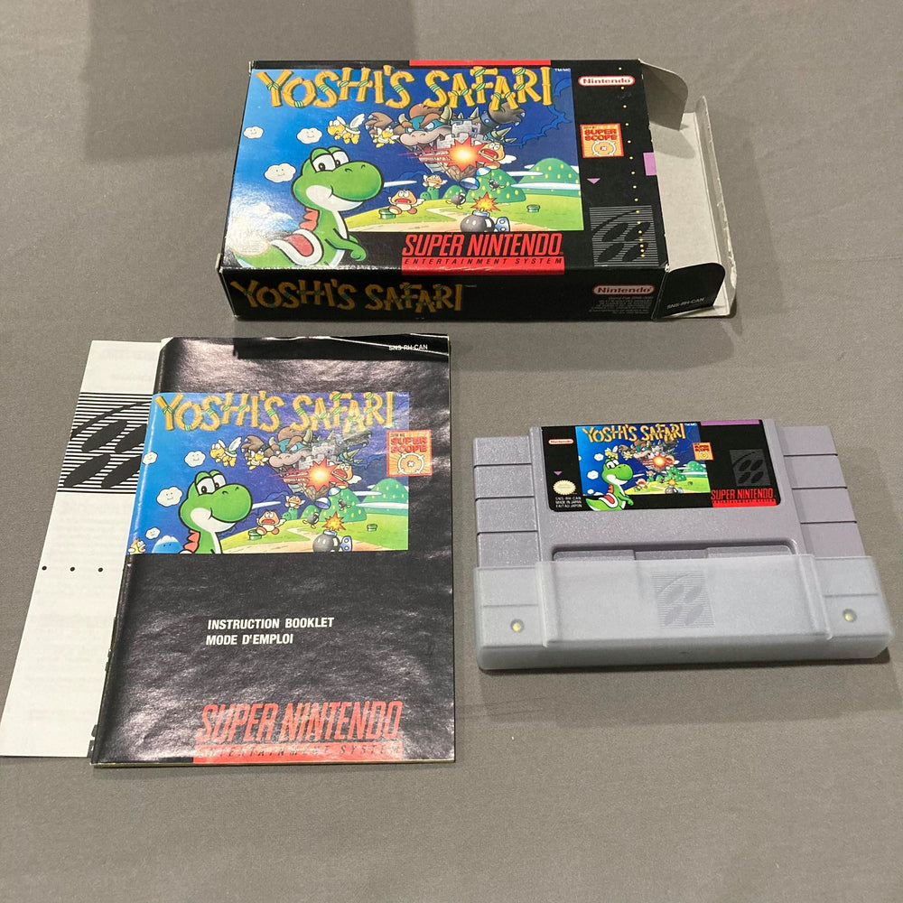 Yoshi's Safari Super Nintendo