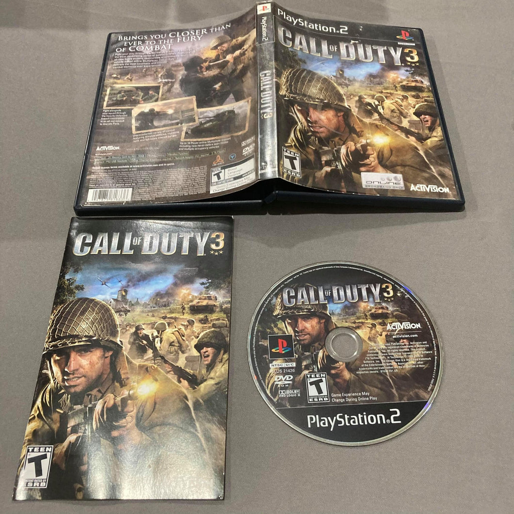 Call Of Duty 3 Playstation 2