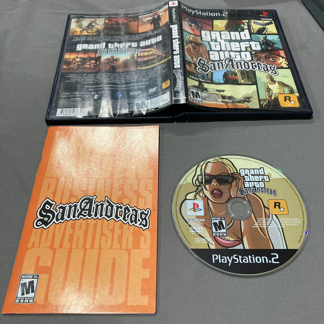 Grand Theft Auto San Andreas Playstation 2