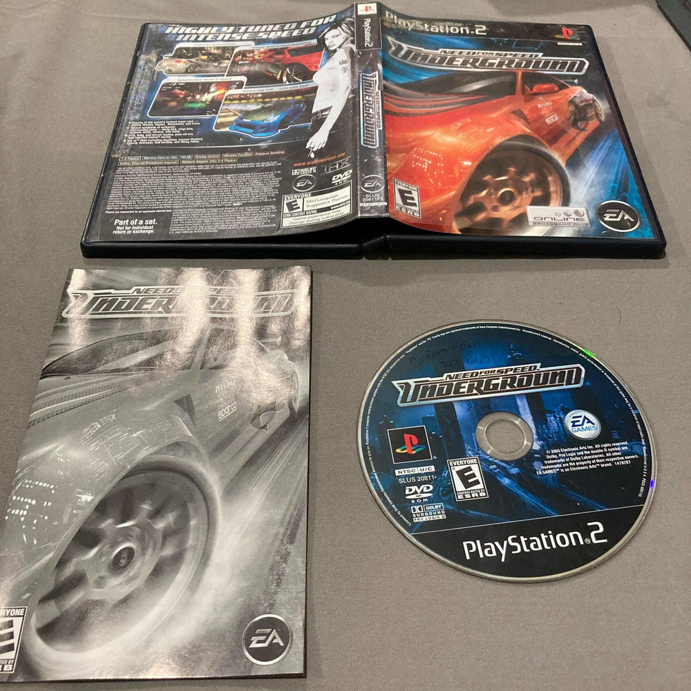 Need For Speed Underground Playstation 2