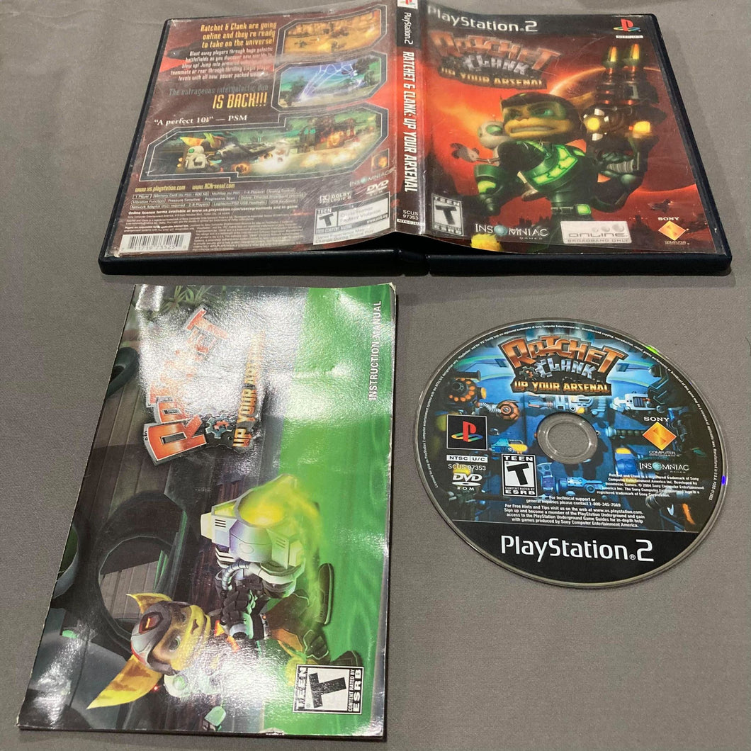 Ratchet And Clank Up Your Arsenal Playstation 2