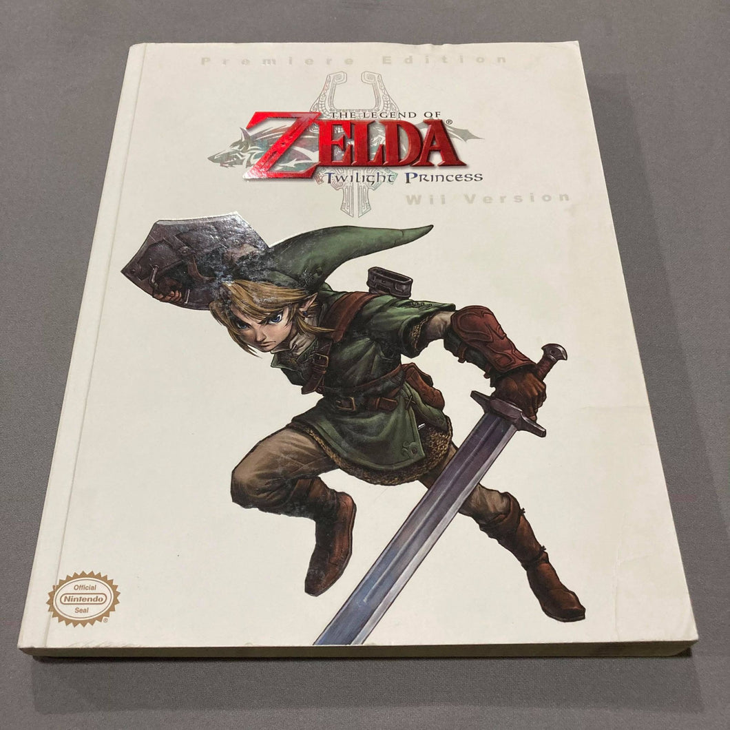Legend of Zelda Twilight Princess Wii Premiere Edition Prima Guide
