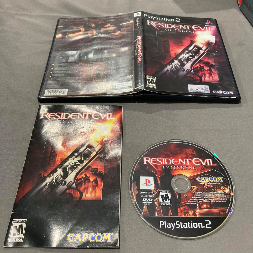 Resident Evil Outbreak Playstation 2