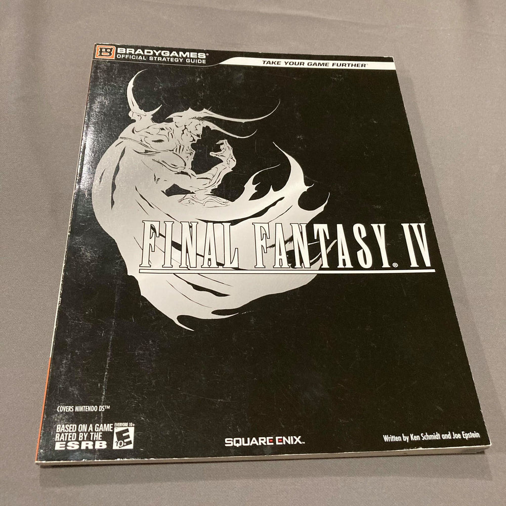 Final Fantasy IV Brady Games Strategy Guide