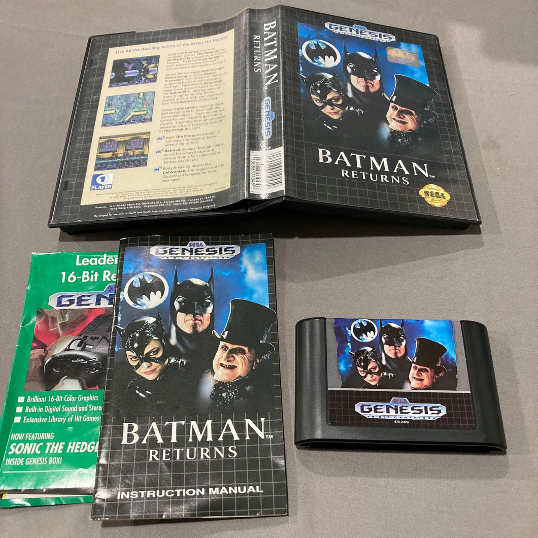 Batman Returns Sega Genesis