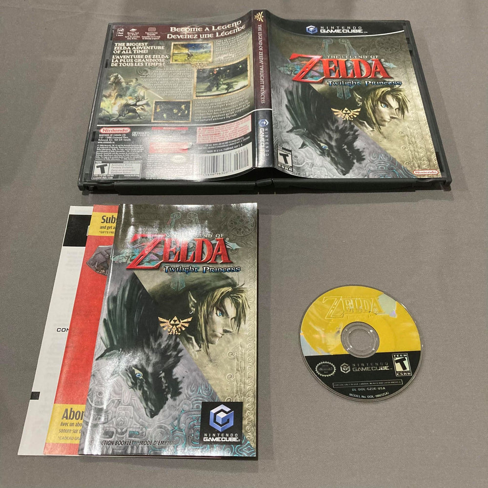 Zelda Twilight Princess Gamecube