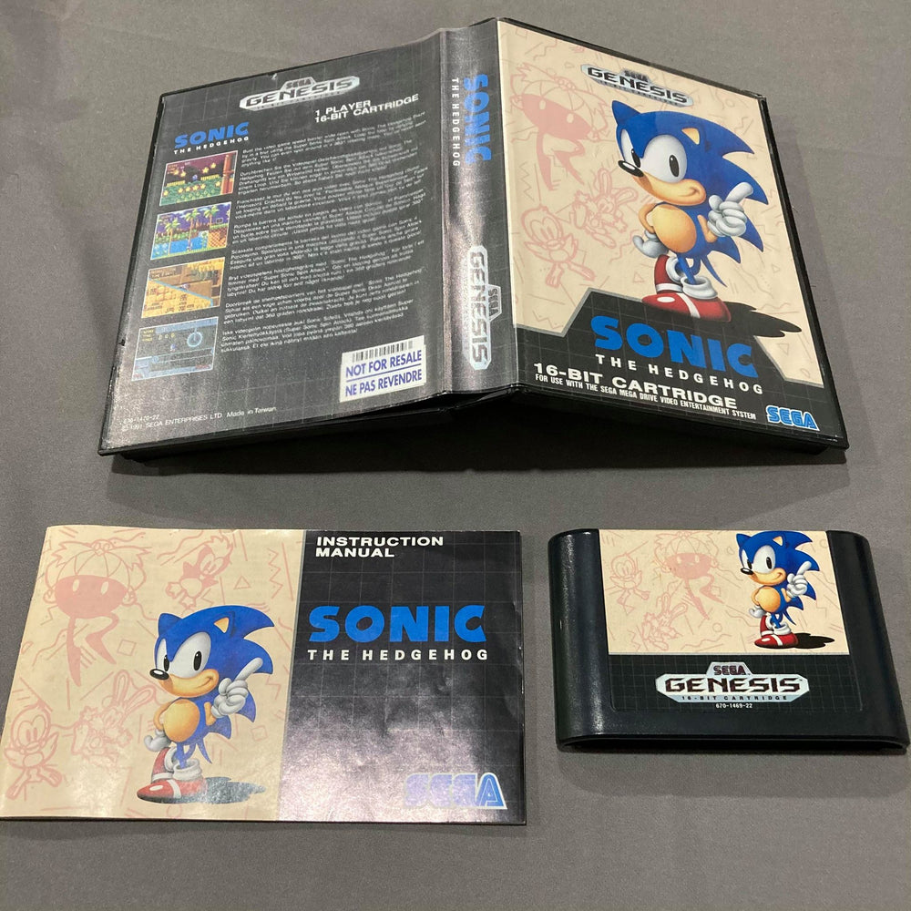 Sonic The Hedgehog Sega Genesis