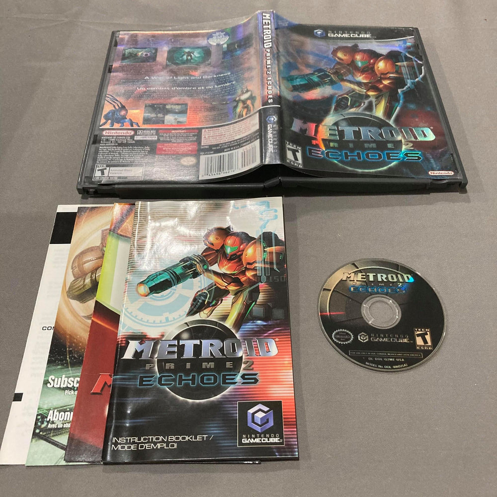 Metroid Prime 2 Echoes Gamecube