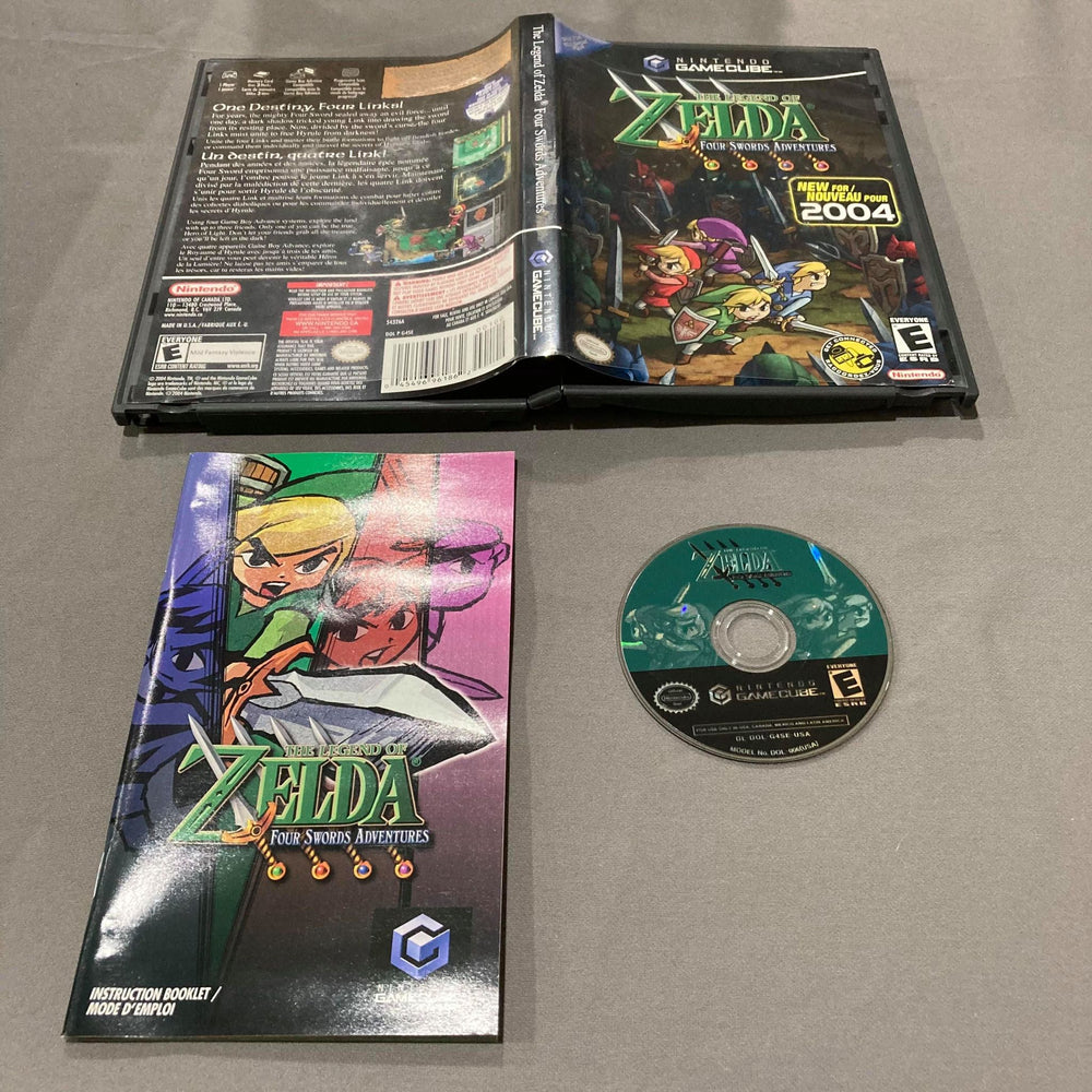 Zelda Four Swords Adventures Gamecube