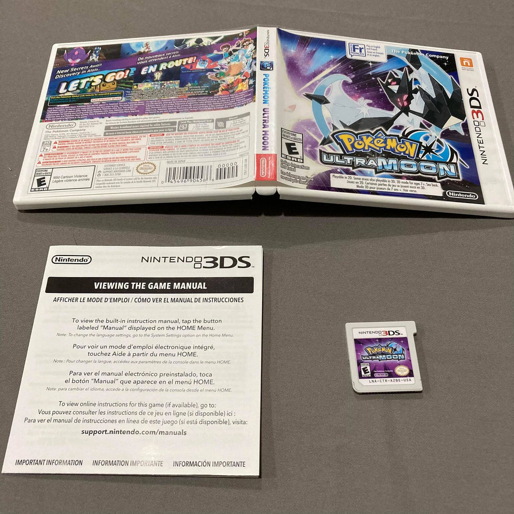 Pokemon Ultra Moon Nintendo 3DS