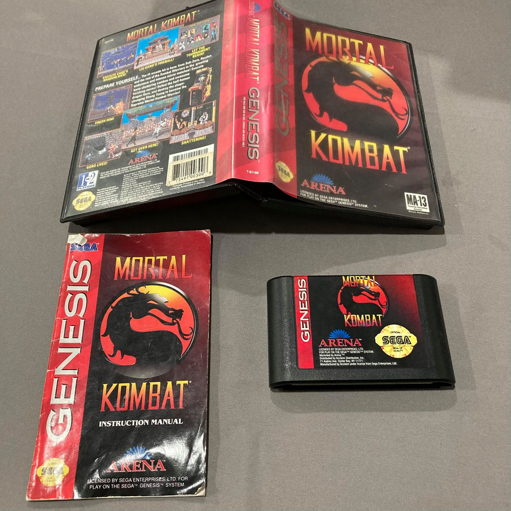 Mortal Kombat Sega Genesis