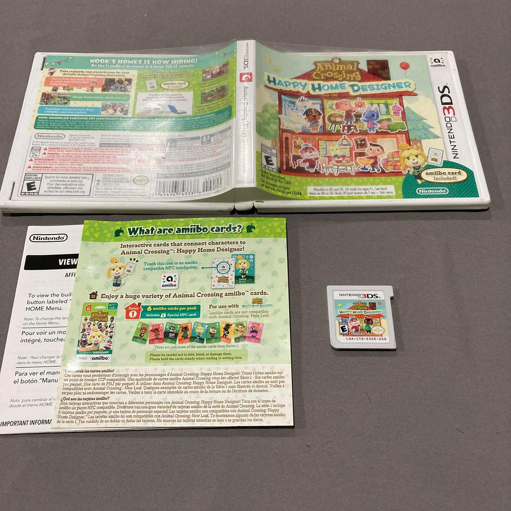 Animal Crossing Happy Home Designer Nintendo 3DS