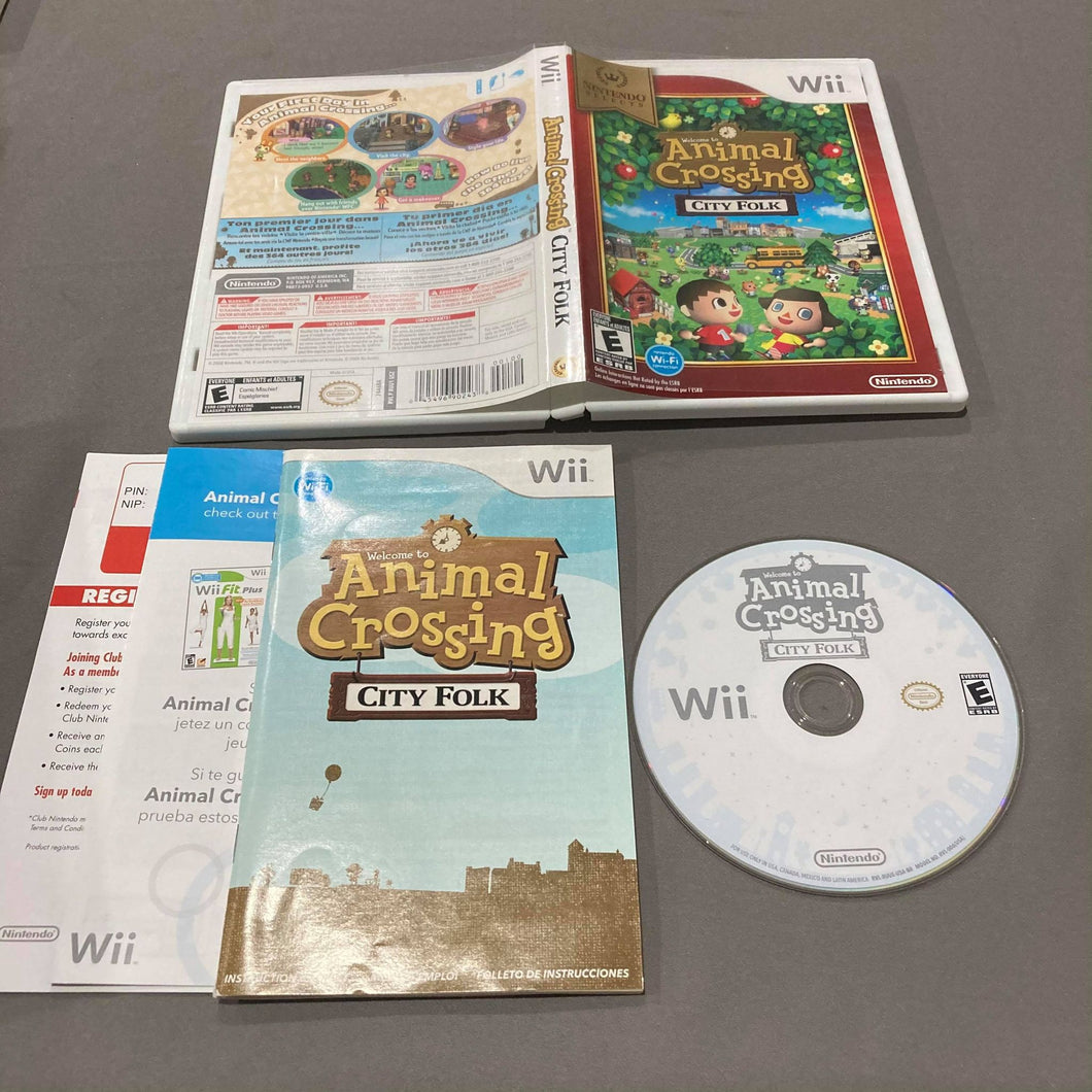 Animal Crossing City Folk [Nintendo Selects] Wii