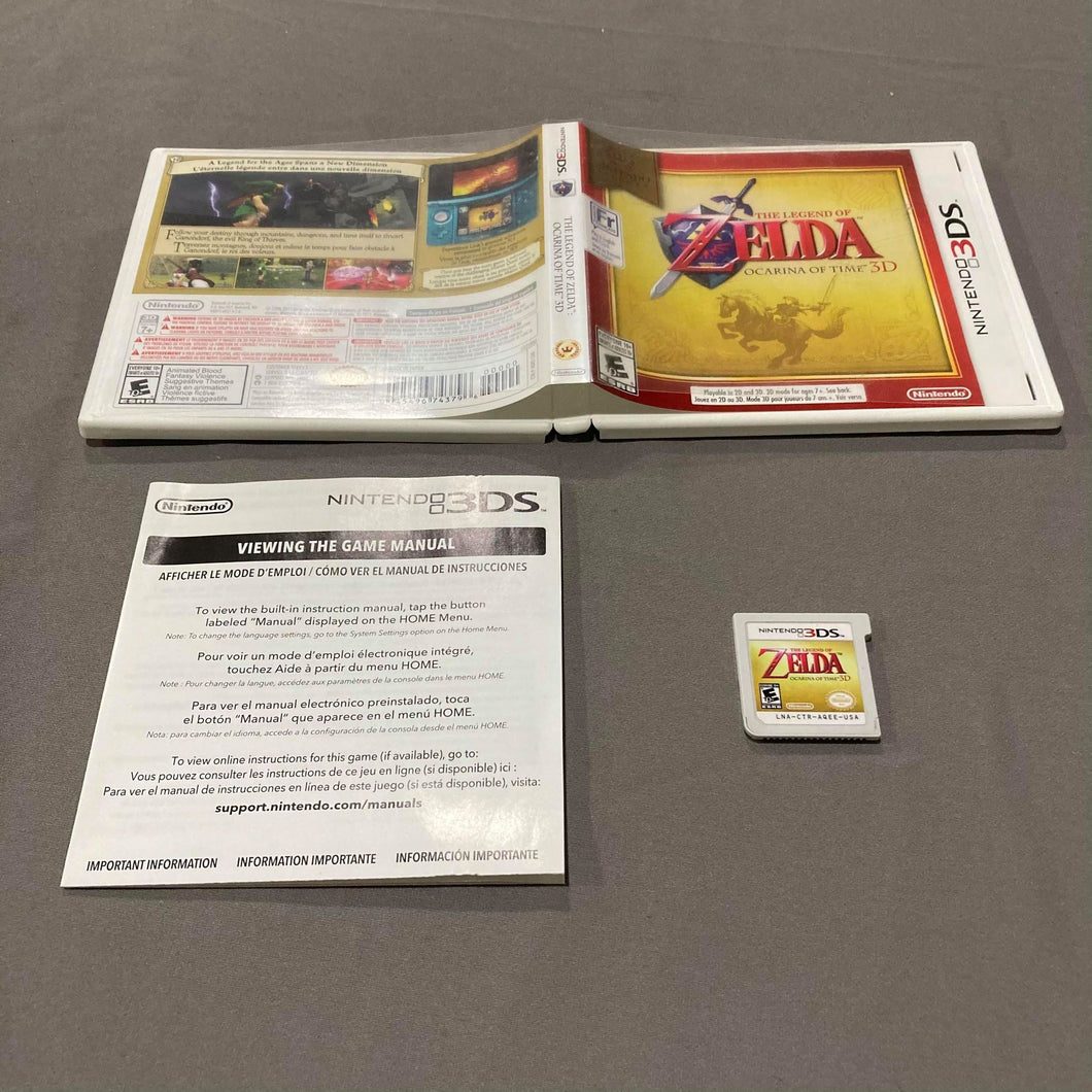 Zelda Ocarina Of Time 3D [Nintendo Selects] Nintendo 3DS